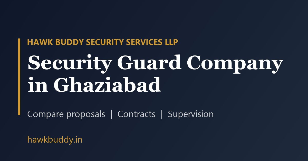 Security Guard Company in Ghaziabad